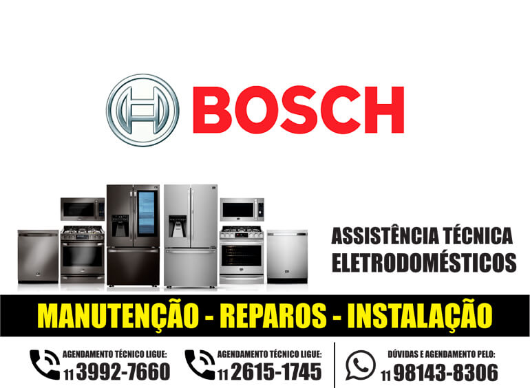 Assistência Bosch eletrodomésticos